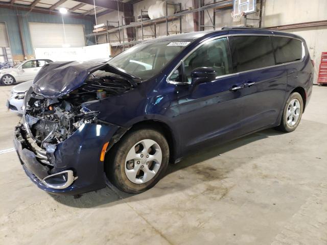 2C4RC1H75JR127016 - 2018 CHRYSLER PACIFICA HYBRID TOURING PLUS BLUE photo 1