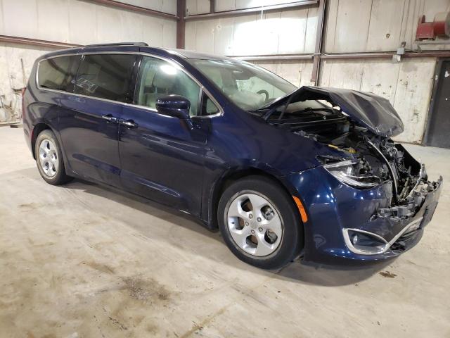 2C4RC1H75JR127016 - 2018 CHRYSLER PACIFICA HYBRID TOURING PLUS BLUE photo 4