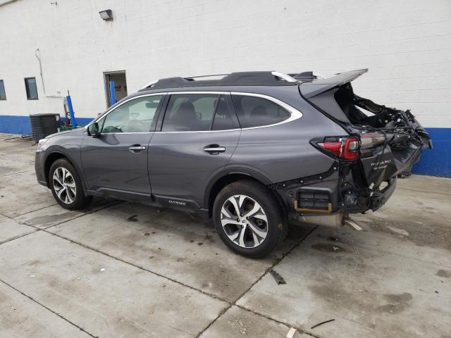 4S4BTGPD2N3275159 - 2022 SUBARU OUTBACK TOURING GRAY photo 2