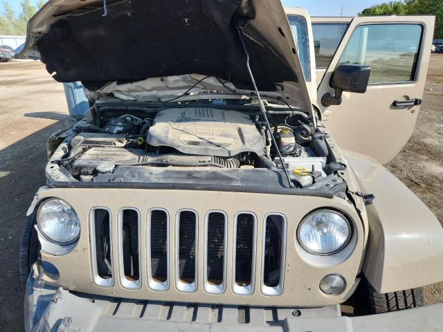1C4BJWEG2GL288675 - 2016 JEEP WRANGLER UNLIMITED SAHARA TAN photo 11