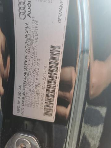 WAUVGAFR0DA000719 - 2013 AUDI S5 PRESTIGE Կապույտ լուսանկար 12