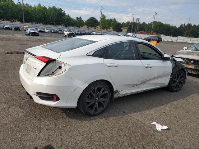 19XFC2F84LE206587 - 2020 HONDA CIVIC SPORT WHITE photo 3
