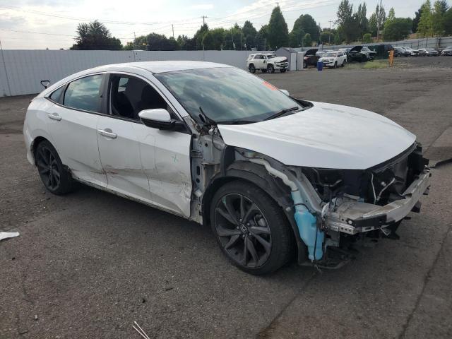 19XFC2F84LE206587 - 2020 HONDA CIVIC SPORT WHITE photo 4