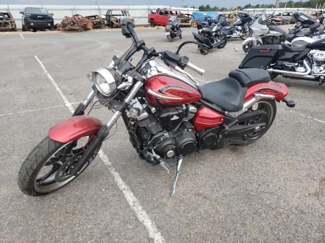 JYAVP27E3AA012469 - 2010 YAMAHA XV1900 CU RED photo 2