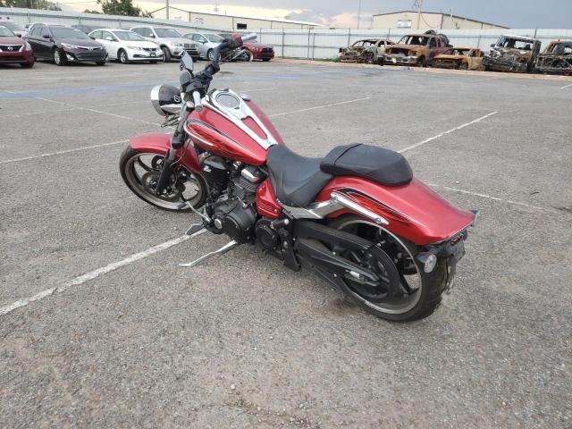 JYAVP27E3AA012469 - 2010 YAMAHA XV1900 CU RED photo 3