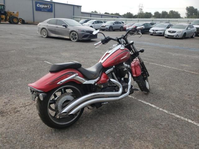 JYAVP27E3AA012469 - 2010 YAMAHA XV1900 CU RED photo 4