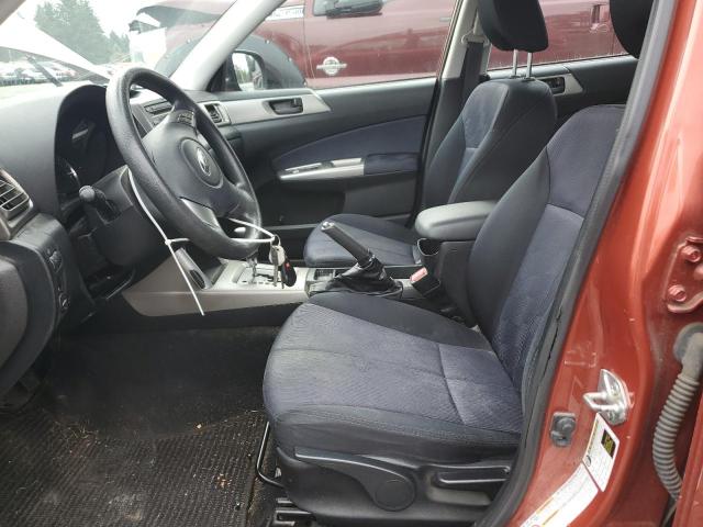 JF2SH6BC6AH769599 - 2010 SUBARU FORESTER XS Kırmızı fotoğraf 7