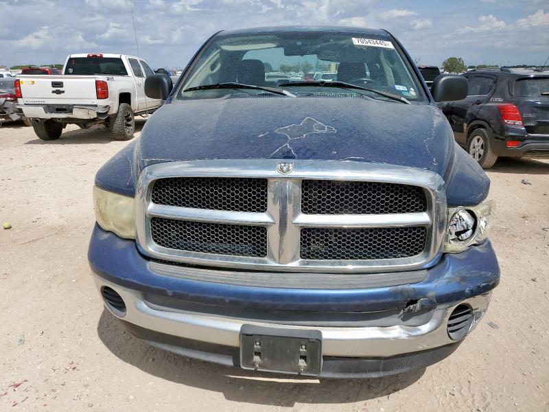 1D7HA18D33J647476 - 2003 DODGE RAM 1500 ST BLUE photo 5