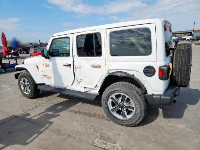 1C4HJXEG0NW240264 - 2022 JEEP WRANGLER U SAHARA WHITE photo 2
