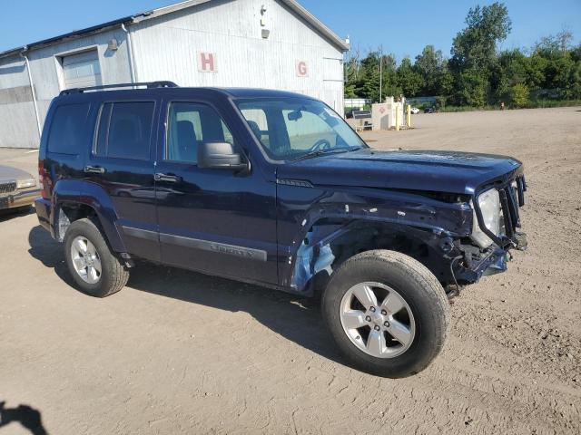 1C4PJMAK3CW154271 - 2012 JEEP LIBERTY SPORT BLUE photo 4