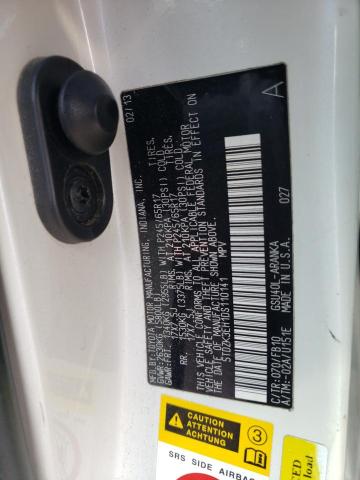 5TDZK3EH1DS110141 - 2013 TOYOTA HIGHLANDER BASE Ақ фото 13