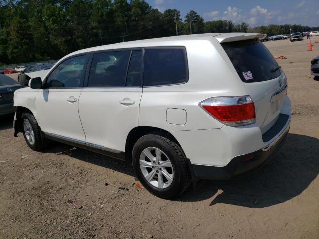 5TDZK3EH1DS110141 - 2013 TOYOTA HIGHLANDER BASE Ақ фото 2