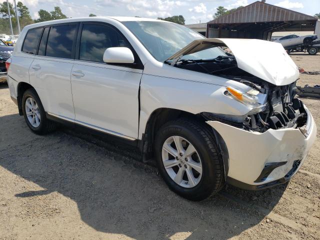 5TDZK3EH1DS110141 - 2013 TOYOTA HIGHLANDER BASE Ақ фото 4