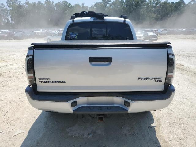 5TFJU4GN5DX037835 - 2013 TOYOTA TACOMA DOUBLE CAB PRERUNNER SILVER photo 6