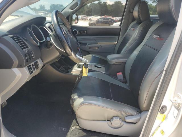 5TFJU4GN5DX037835 - 2013 TOYOTA TACOMA DOUBLE CAB PRERUNNER SILVER photo 7