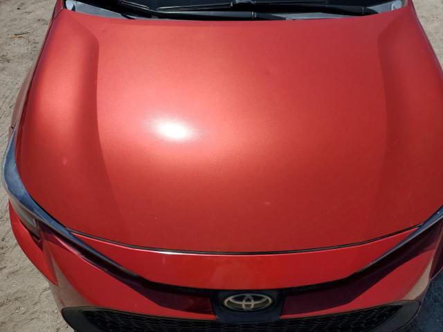 5YFEPRAE6LP097442 - 2020 TOYOTA COROLLA LE Կարմիր լուսանկար 11