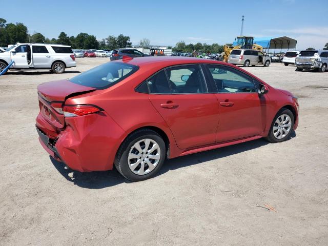 5YFEPRAE6LP097442 - 2020 TOYOTA COROLLA LE Կարմիր լուսանկար 3