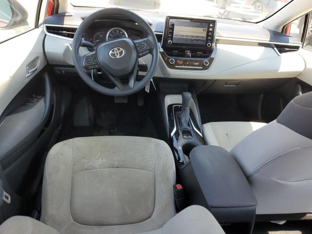 5YFEPRAE6LP097442 - 2020 TOYOTA COROLLA LE Կարմիր լուսանկար 8