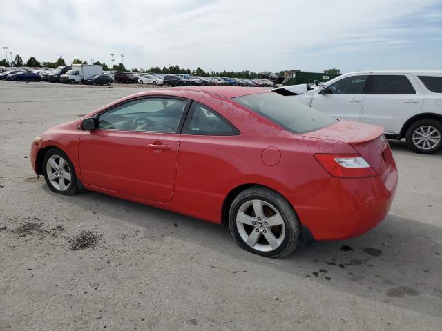 2HGFG12818H532140 - 2008 HONDA CIVIC EX RED photo 2