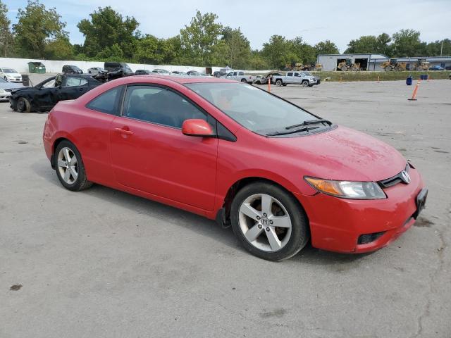 2HGFG12818H532140 - 2008 HONDA CIVIC EX RED photo 4