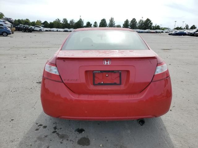 2HGFG12818H532140 - 2008 HONDA CIVIC EX RED photo 6