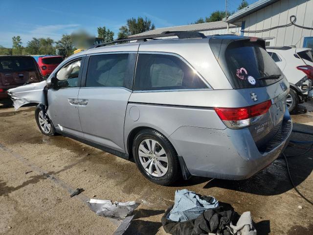 5FNRL5H65HB020729 - 2017 HONDA ODYSSEY EXL Srebrny zdjęcie 2