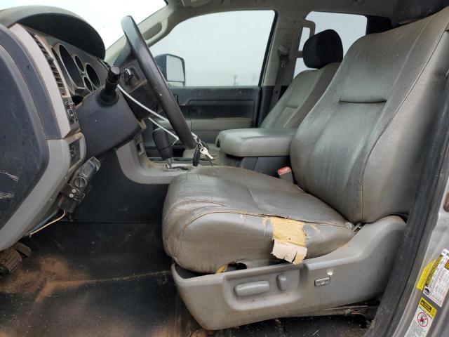 5TFRY5F13DX134222 - 2013 TOYOTA TUNDRA DOUBLE CAB SR5 SILVER photo 7