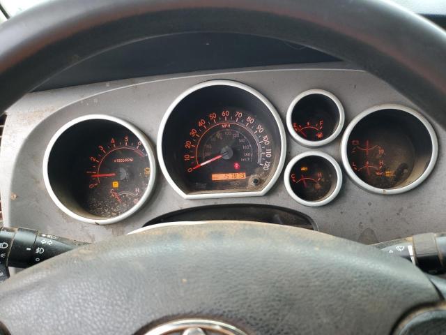 5TFRY5F13DX134222 - 2013 TOYOTA TUNDRA DOUBLE CAB SR5 SILVER photo 9