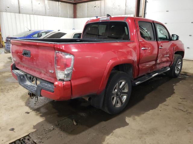 3TMGZ5ANXHM117394 - 2017 TOYOTA TACOMA DOUBLE CAB RED photo 3