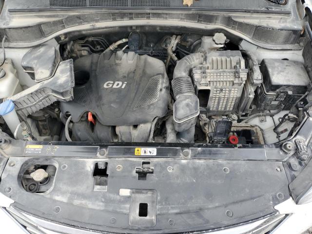 5XYZU3LB1FG245564 - 2015 HYUNDAI SANTA FE S WHITE photo 12