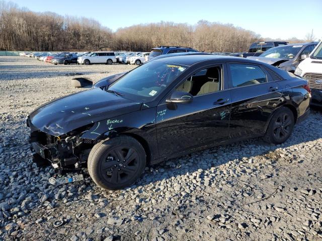 5NPLS4AG8NH055669 - 2022 HYUNDAI ELANTRA SEL BLACK photo 1