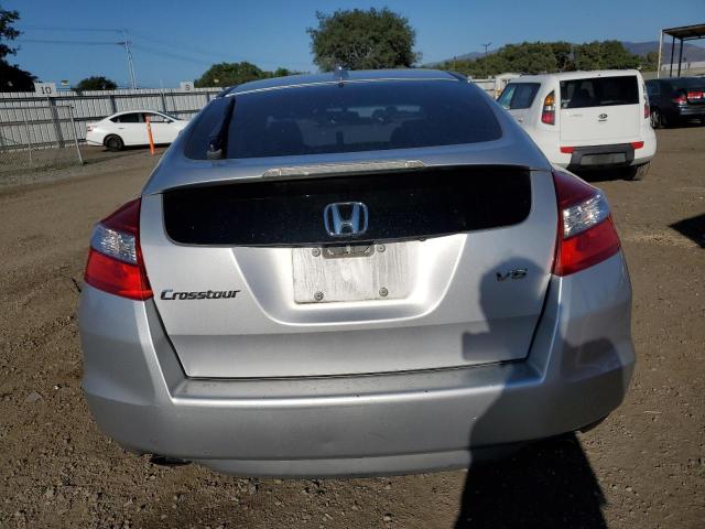 5J6TF1H5XCL000456 - 2012 HONDA CROSSTOUR EXL ვერცხლისფერი ფოტო 6