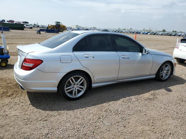 WDDGF8AB3DR284520 - 2013 MERCEDES-BENZ C 300 4MATIC SILVER photo 3