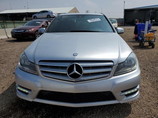 WDDGF8AB3DR284520 - 2013 MERCEDES-BENZ C 300 4MATIC SILVER photo 5