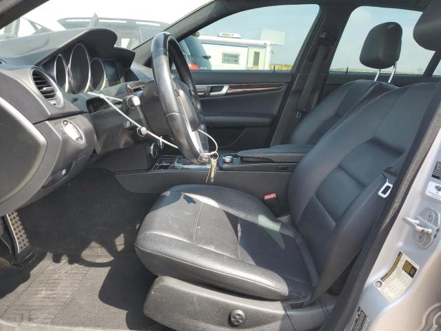 WDDGF8AB3DR284520 - 2013 MERCEDES-BENZ C 300 4MATIC SILVER photo 7