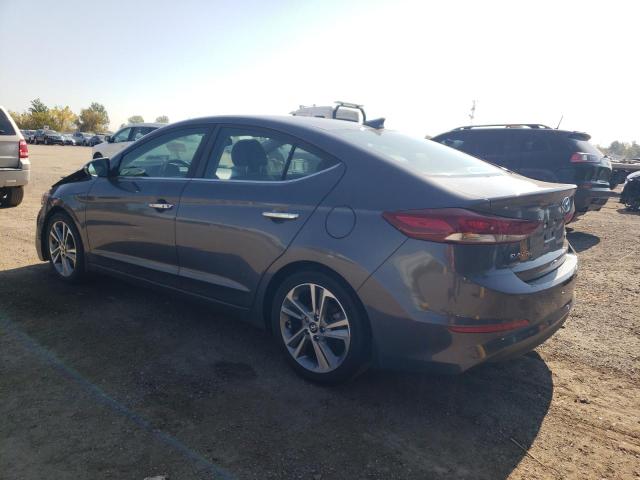 KMHD84LF1HU219051 - 2017 HYUNDAI ELANTRA SE GRAY photo 2