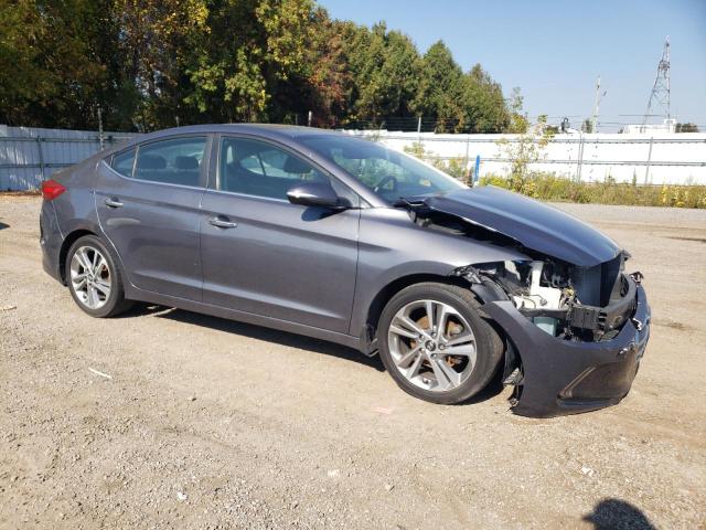 KMHD84LF1HU219051 - 2017 HYUNDAI ELANTRA SE GRAY photo 4