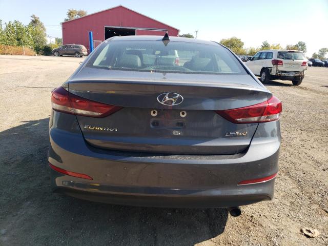 KMHD84LF1HU219051 - 2017 HYUNDAI ELANTRA SE GRAY photo 6