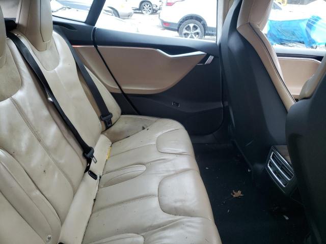 5YJSA1H12EFP57449 - 2014 TESLA MODEL S Մոխրագույն լուսանկար 10
