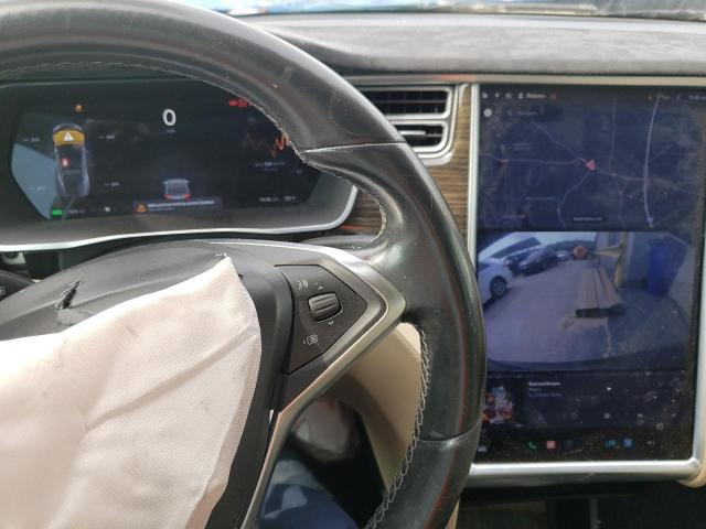 5YJSA1H12EFP57449 - 2014 TESLA MODEL S Մոխրագույն լուսանկար 9