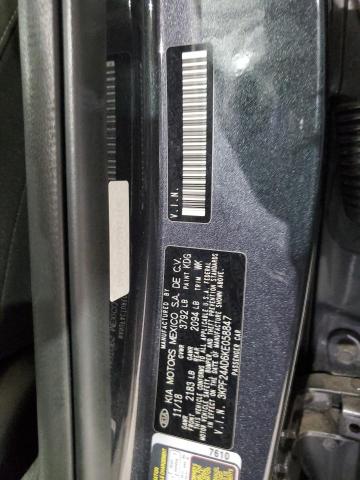 3KPF24AD6KE058847 - 2019 KIA FORTE FE Графитовый фото 13