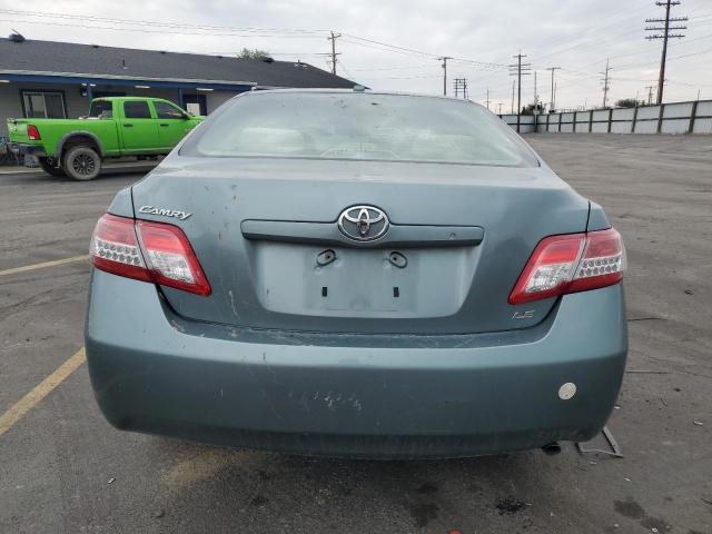 4T1BF3EK3BU766220 - 2011 TOYOTA CAMRY BASE TURQUOISE photo 6