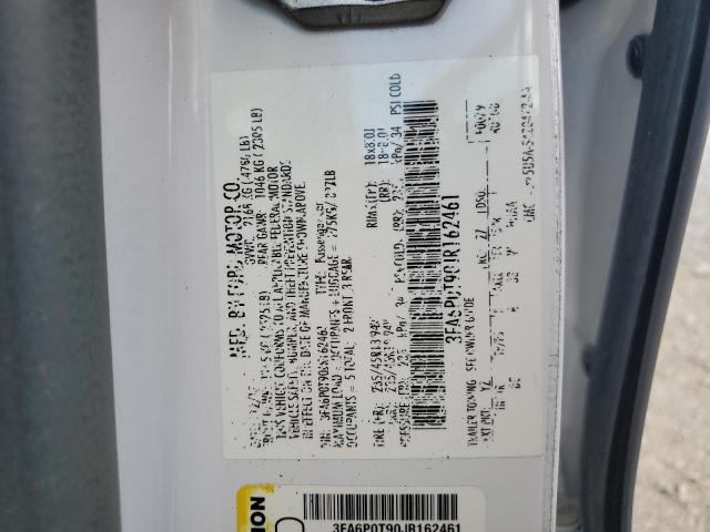 3FA6P0T90JR162461 - 2018 FORD FUSION SE Ağ foto 12