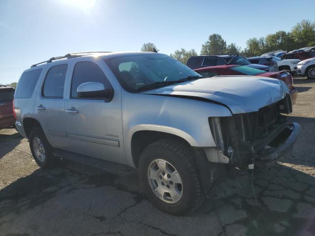 1GNSKBE01DR278180 - 2013 CHEVROLET TAHOE K1500 LT SILVER photo 4