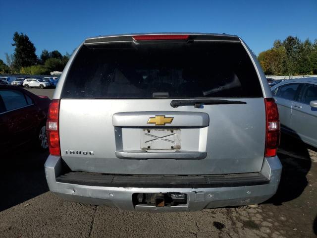 1GNSKBE01DR278180 - 2013 CHEVROLET TAHOE K1500 LT SILVER photo 6