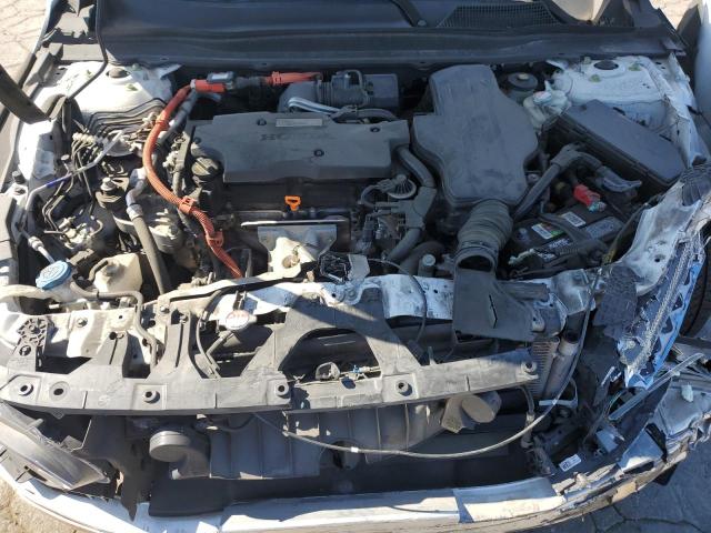 1HGCV3F16KA003399 - 2019 HONDA ACCORD HYBRID თეთრი ფოტო 11