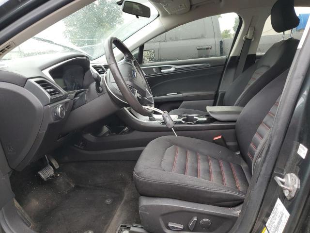 3FA6P0HD7FR202488 - 2015 FORD FUSION SE ნაცრისფერი ფოტო 7