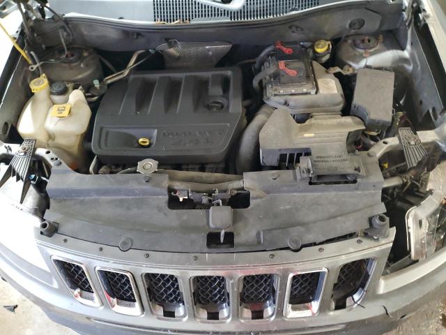 1C4NJDEB2CD694188 - 2012 JEEP COMPASS LATITUDE GRAY photo 12