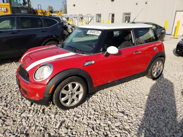 WMWMF7C51ATZ72753 - 2010 MINI COOPER S RED photo 1