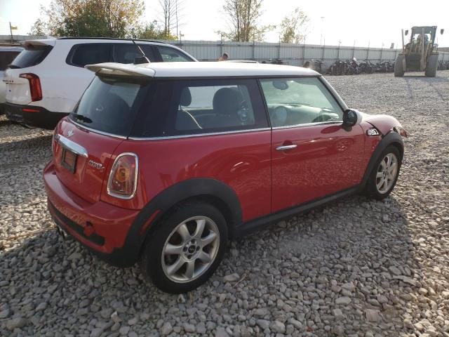 WMWMF7C51ATZ72753 - 2010 MINI COOPER S RED photo 3